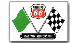 70′S PHILLIPS 66 STICKER